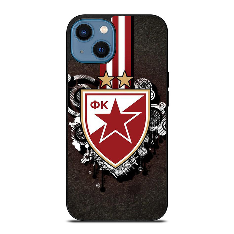 CRVENA ZVEZDA LOGO iPhone 14 Case