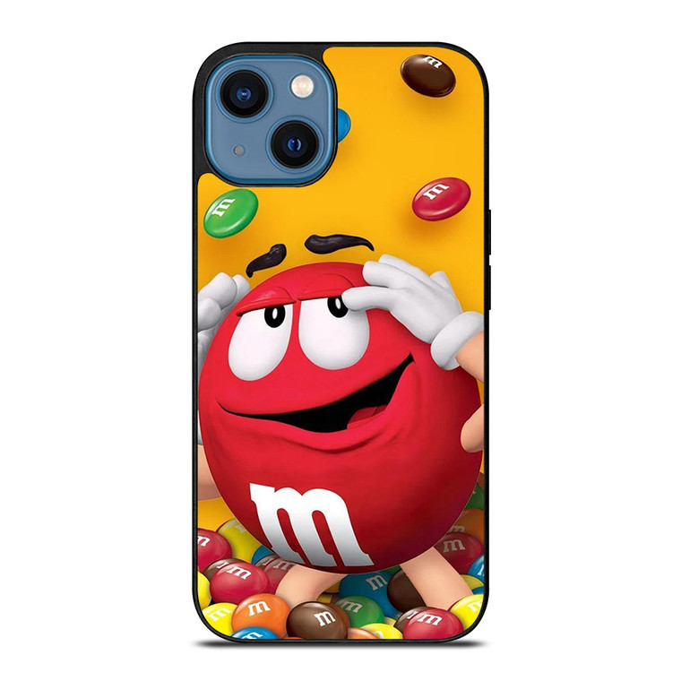 M&M'S CHOCOLATE RED ICON iPhone 14 Case
