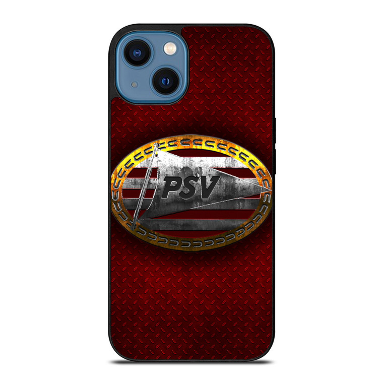 PSV EINDHOVEN METAL ART LOGO iPhone 14 Case