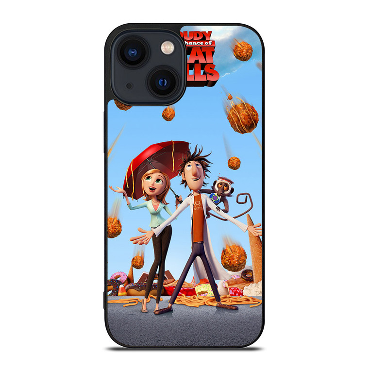 CLOUDY WITH A CHANCE OF MEATBALLS iPhone 14 Plus Case