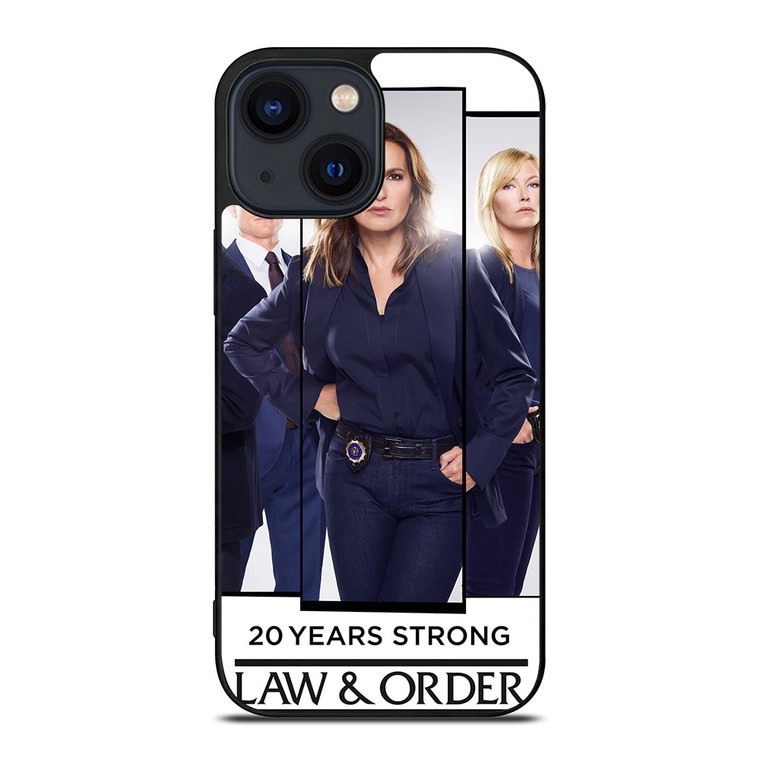 LAW AND ORDER CHARACTERS iPhone 14 Plus Case