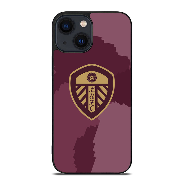 LEEDS UNITED FC ART LOGO iPhone 14 Plus Case