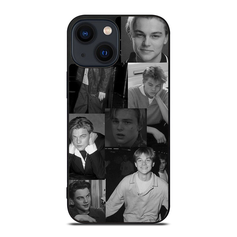 LEONARDO DICAPRIO YOUNG COLLAGE iPhone 14 Plus Case
