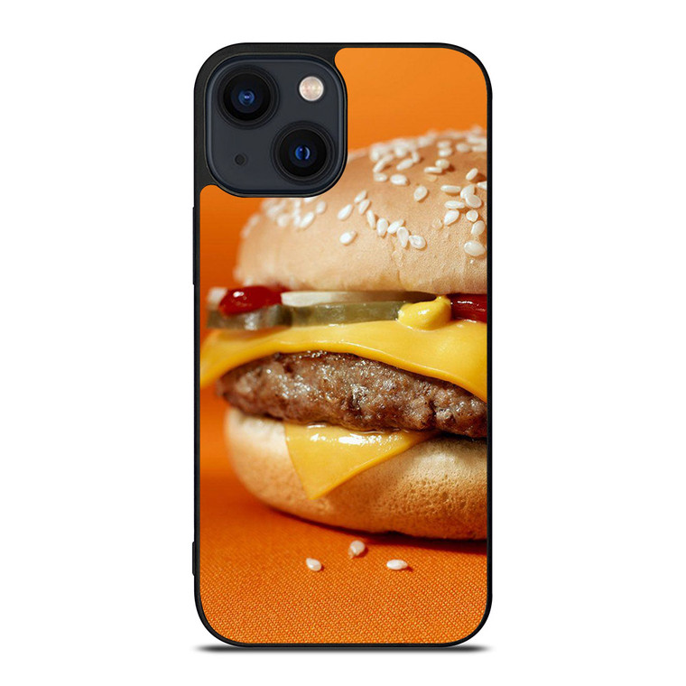 MCDONALDS BURGER iPhone 14 Plus Case