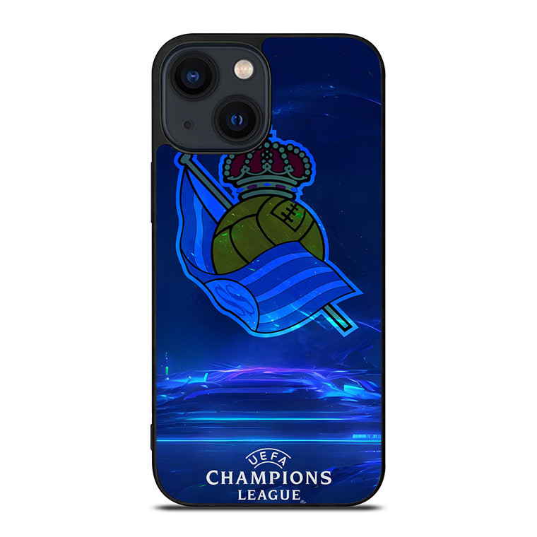 REAL SOCIEDAD LOGO ART iPhone 14 Plus Case