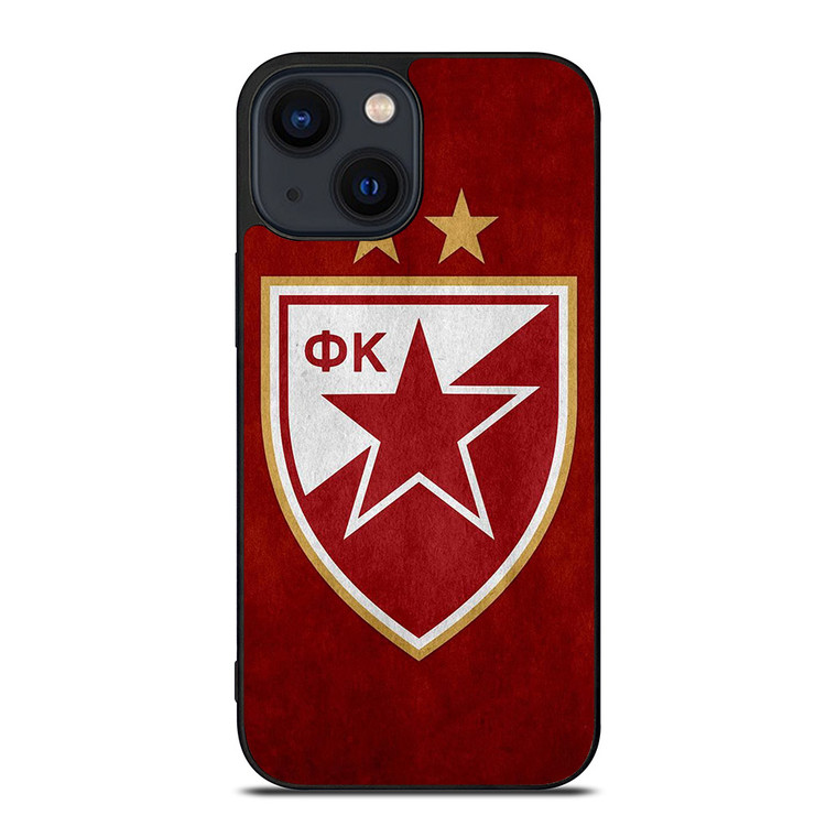 RED STAR FC LOGO iPhone 14 Plus Case