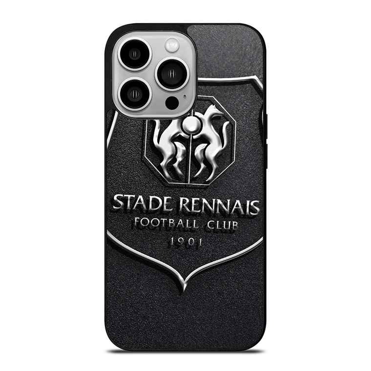 STADE RENNAIS FC LOGO ART iPhone 14 Pro Case