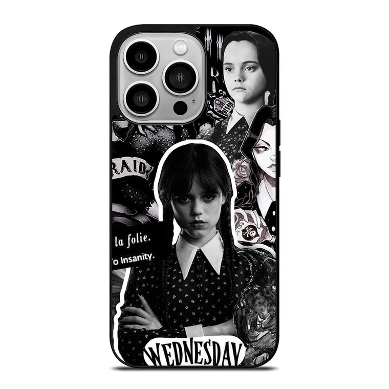 WEDNESDAY ART COLLAGE iPhone 14 Pro Case