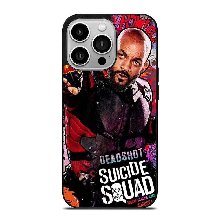 WILL SMITH SUICIDE SQUAD ART iPhone 14 Pro Case WILL SMITH SUICIDE SQUAD ART iPhone 14 Pro Case