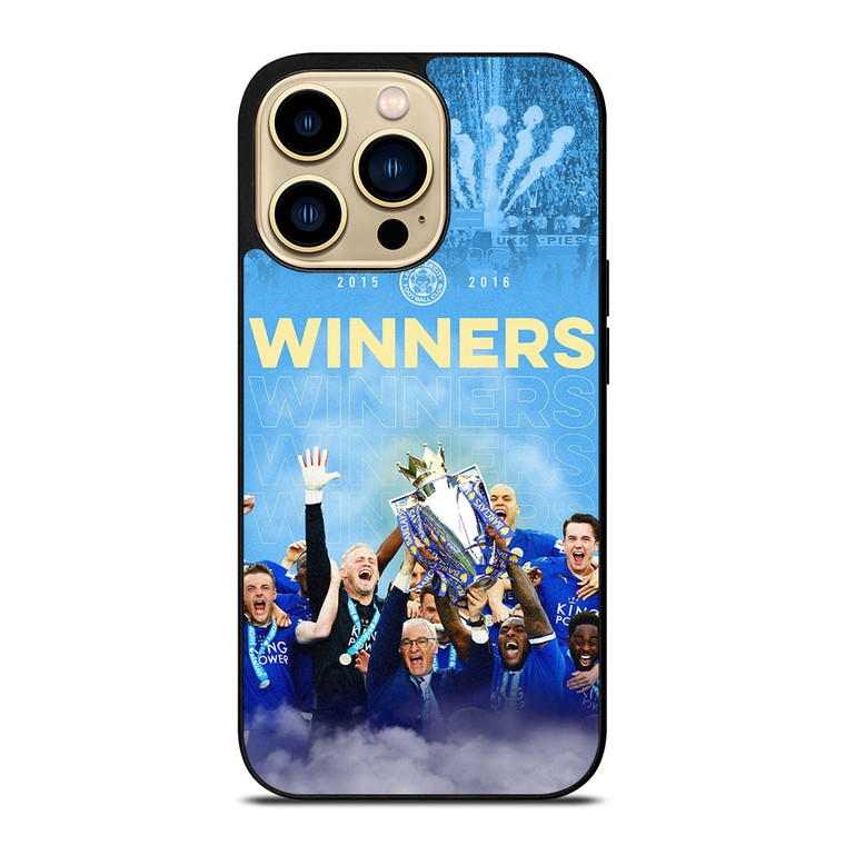 LEICESTER CITY FC CHAMPIONS iPhone 14 Pro Max Case