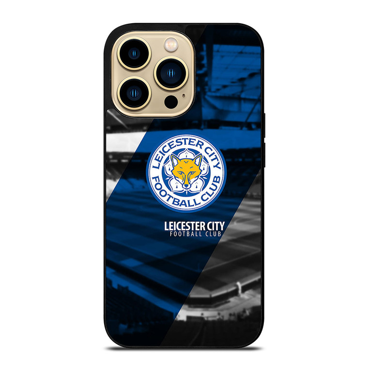 LEICESTER CITY FC LOGO EPL iPhone 14 Pro Max Case