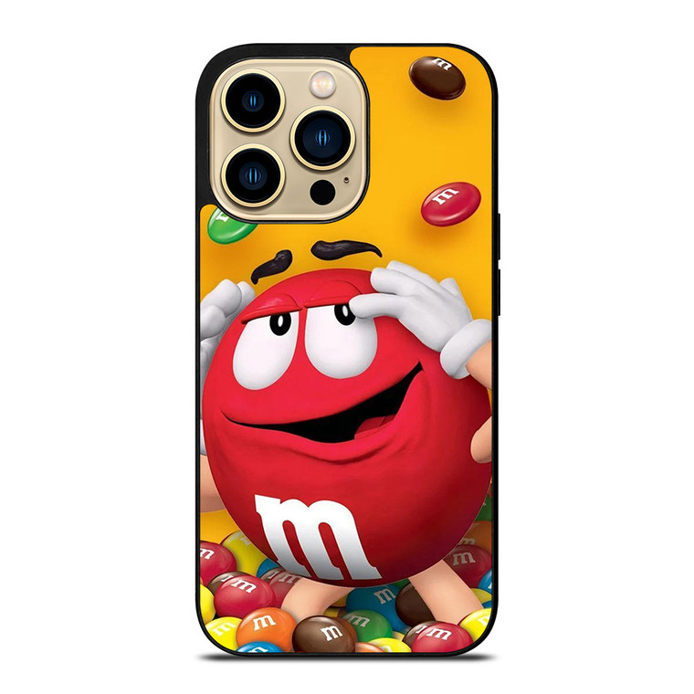 M&M'S CHOCOLATE RED ICON iPhone 14 Pro Max Case