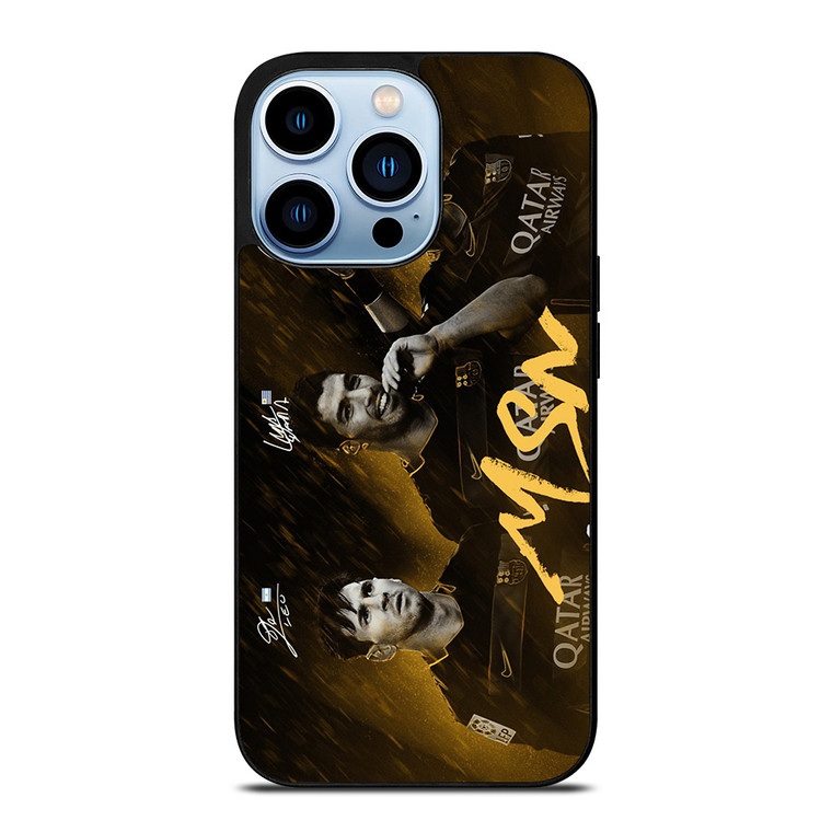MESSI SUAREZ NEYMAR MSN BARCELONA iPhone 13 Pro Max Case
