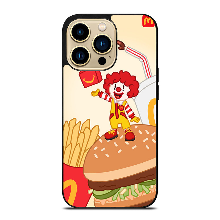 MCDONALDS ART ICON iPhone 14 Pro Max Case