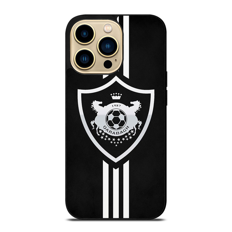 QARABAG FK FOOTBALL LOGO iPhone 14 Pro Max Case
