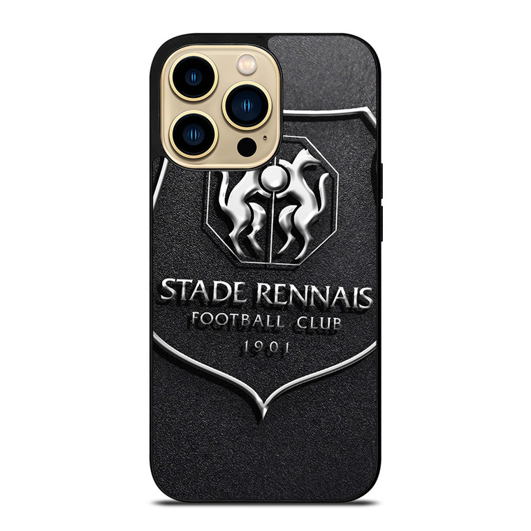 STADE RENNAIS FC LOGO ART iPhone 14 Pro Max Case