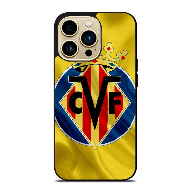 VILLARREAL LOGO ART iPhone 14 Pro Max Case