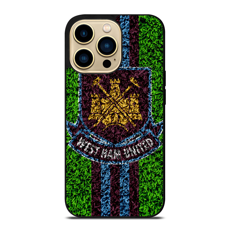 WEST HAM UNITED LOGO ART iPhone 14 Pro Max Case