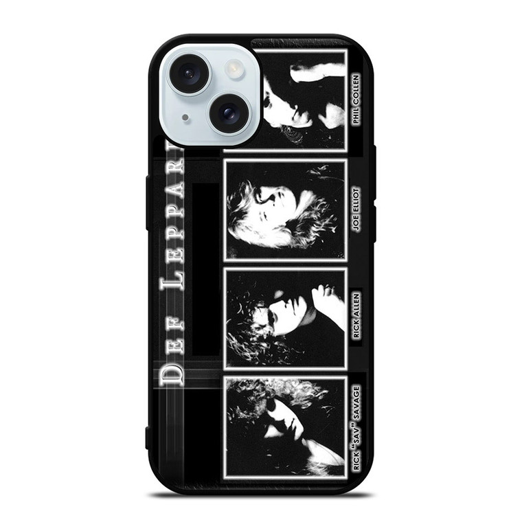 DEF LEPPARD SQUAD iPhone 15 Case