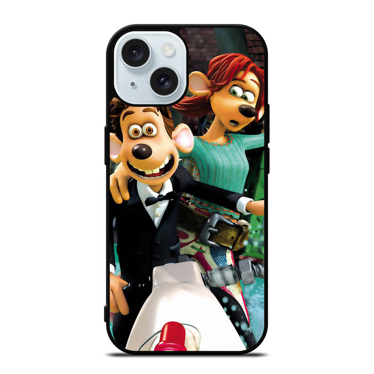 FLUSHED AWAY FUNNY MOVIE iPhone 15 Case
