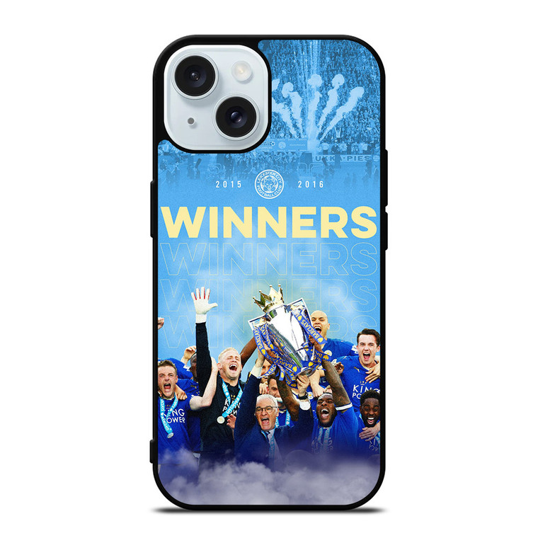 LEICESTER CITY FC CHAMPIONS iPhone 15 Case