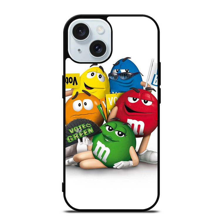 M&M'S CHOCOLATE CHARACTERS iPhone 15 Case