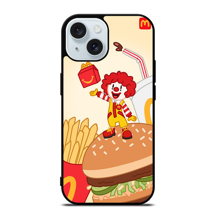 MCDONALDS ART ICON iPhone 15 Case