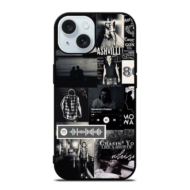 MORGAN WALLEN COLLAGE iPhone 15 Case