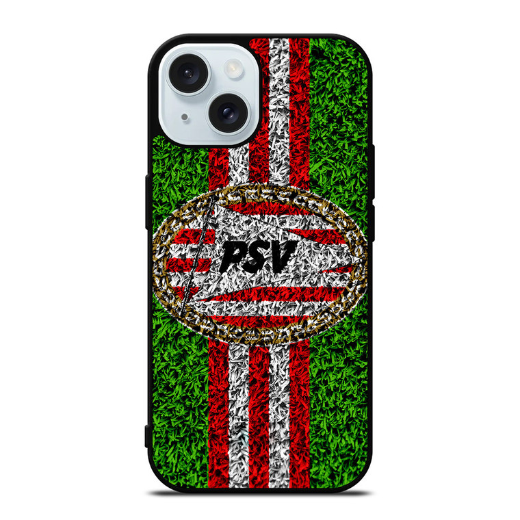 PSV EINDHOVEN GRASS ART LOGO iPhone 15 Case
