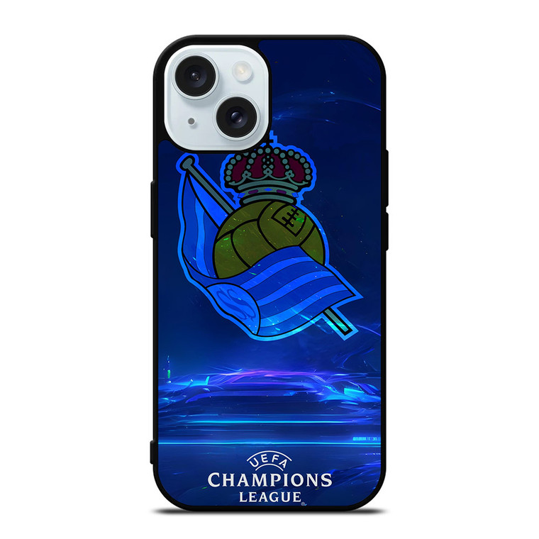 REAL SOCIEDAD LOGO ART iPhone 15 Case
