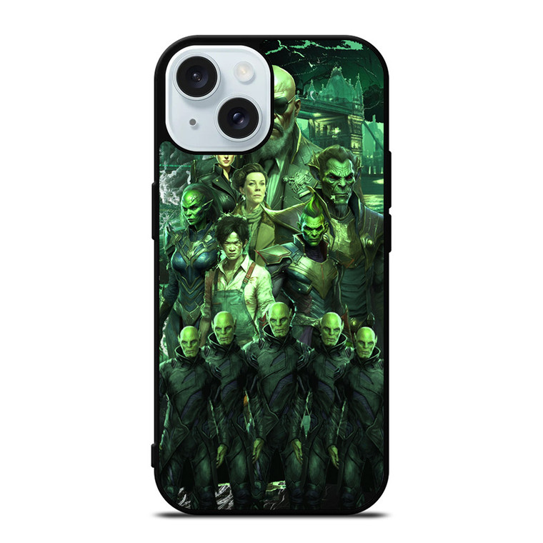 SECRET INVASION CHARACTERS iPhone 15 Case