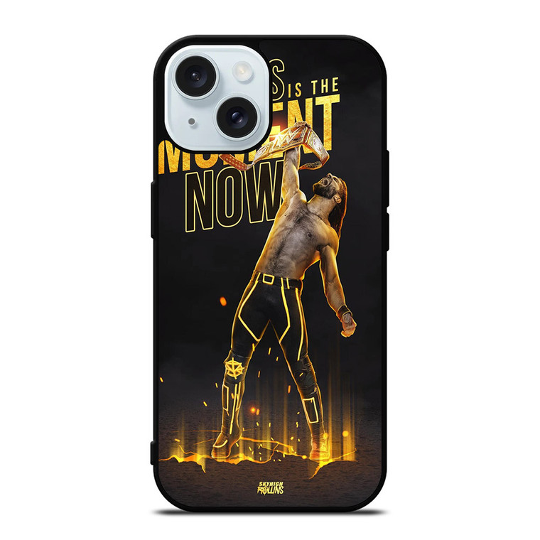 SETH FREAKIN ROLLINS WWE ART iPhone 15 Case