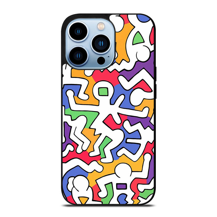 KEITH HARING ART iPhone 13 Pro Max Case KEITH HARING ART iPhone 13 Pro Max Case