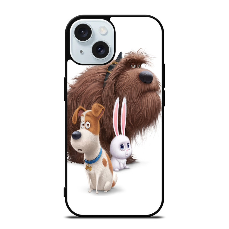 THE SECRET LIFE OF PETS CHARACTERS iPhone 15 Case
