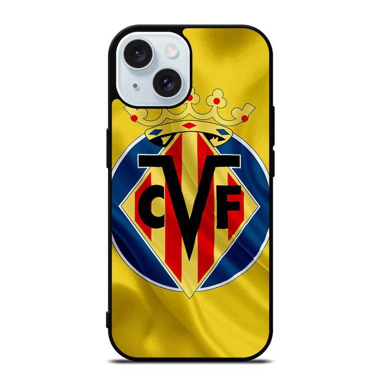 VILLARREAL LOGO ART iPhone 15 Case