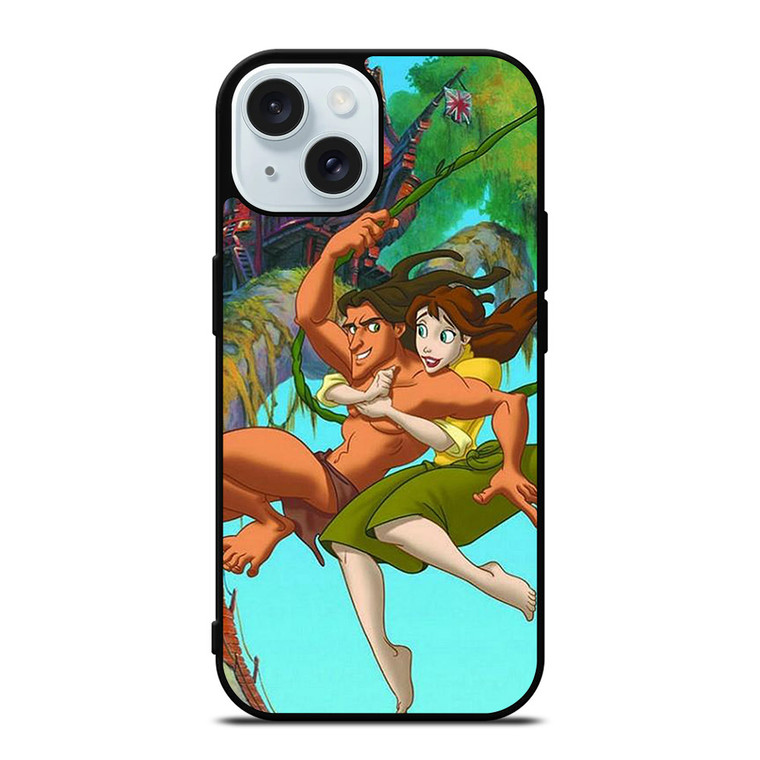 WALT DISNEY TARZAN 1999 iPhone 15 Case