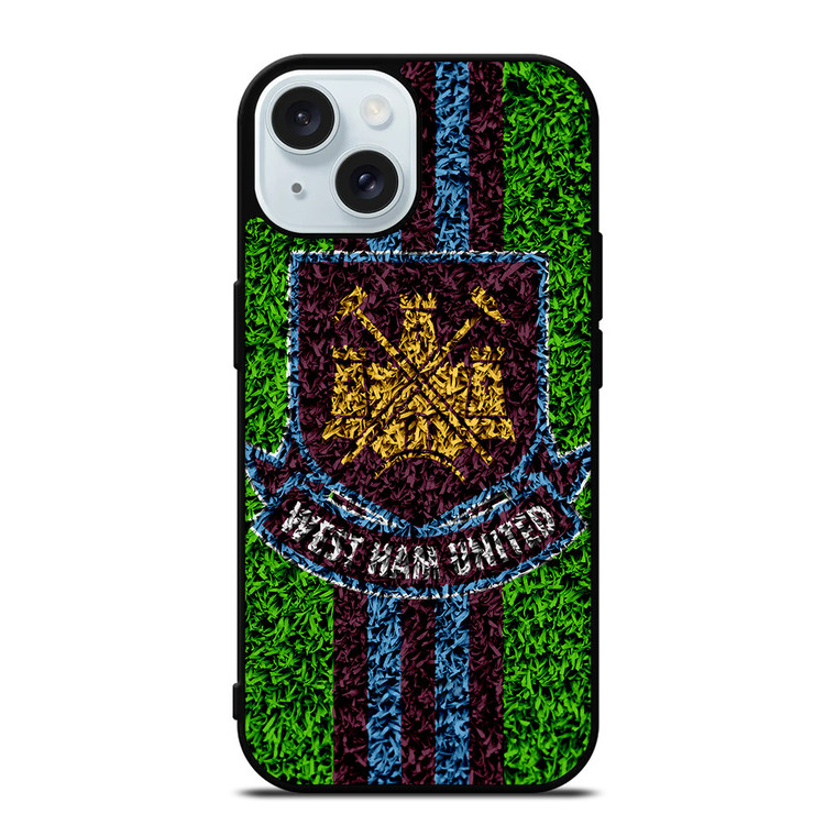 WEST HAM UNITED LOGO ART iPhone 15 Case