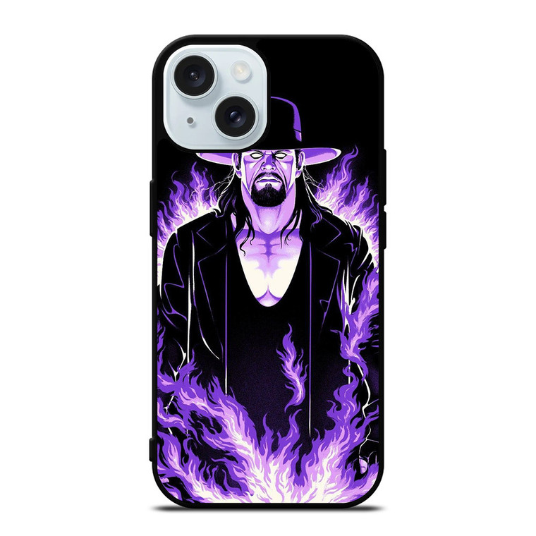 WWE LEGEND THE UNDERTAKER ART iPhone 15 Case