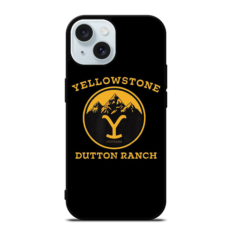 YELLOWSTONE TV SHOW LOGO iPhone 15 Case