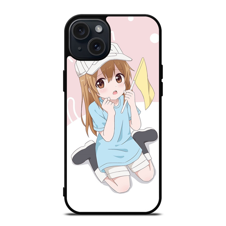 CELLS AT WORK CUTE ANIME iPhone 15 Plus Case CELLS AT WORK CUTE ANIME iPhone 15 Plus Case