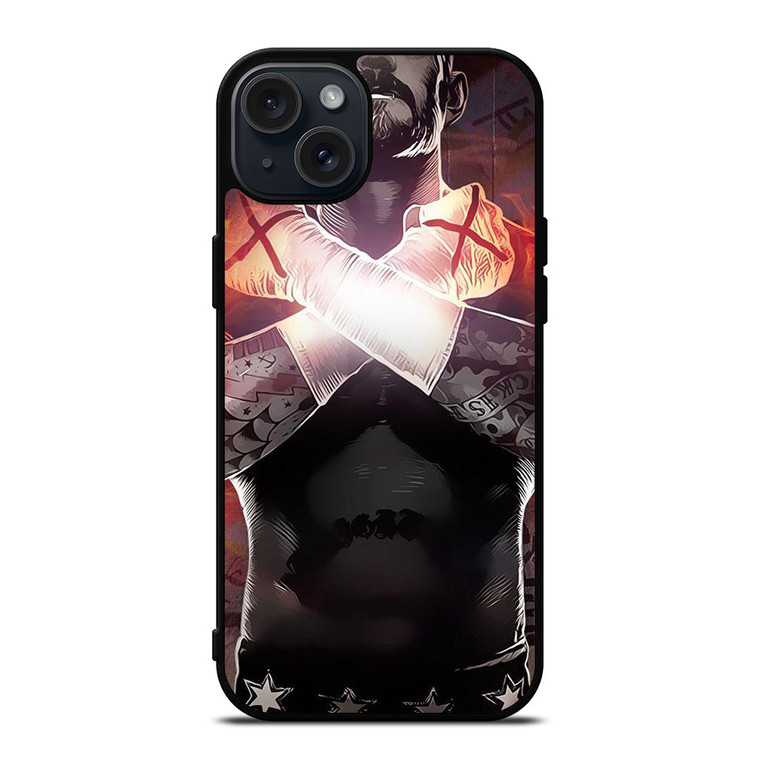 CM PUNK WWE ART iPhone 15 Plus Case
