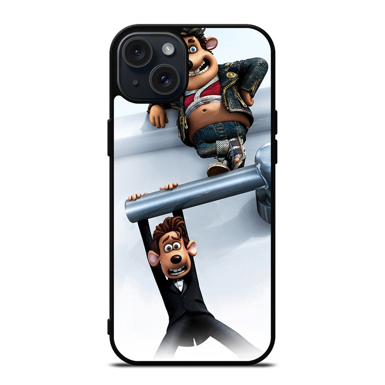 FLUSHED AWAY FUNNY iPhone 15 Plus Case