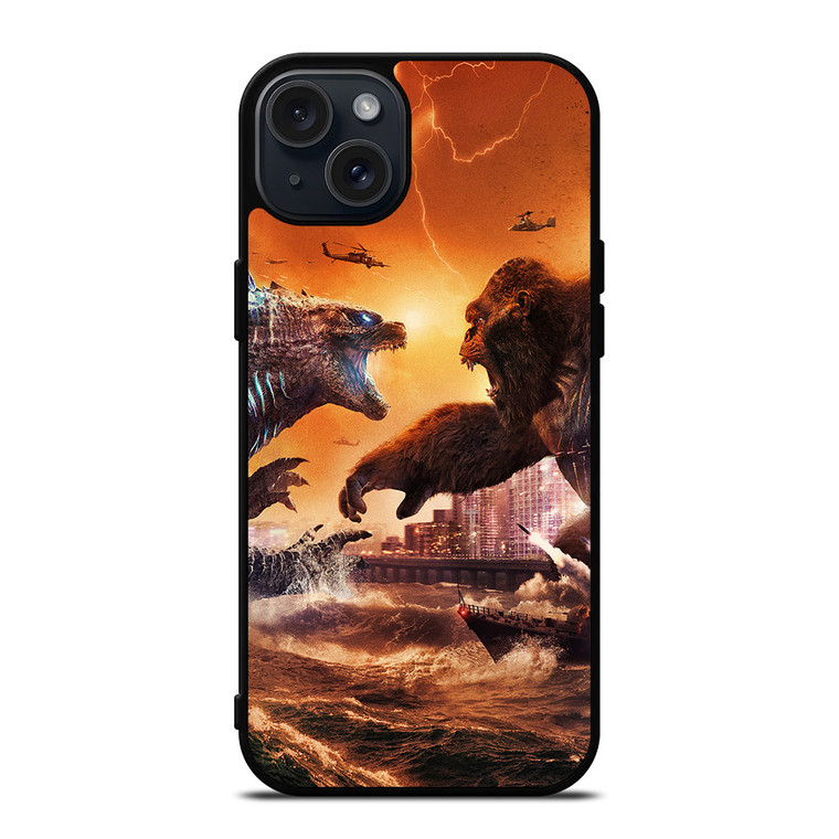 GODZILLA VS KONG MOVIE iPhone 15 Plus Case