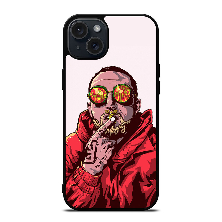MAC MILLER ART iPhone 15 Plus Case