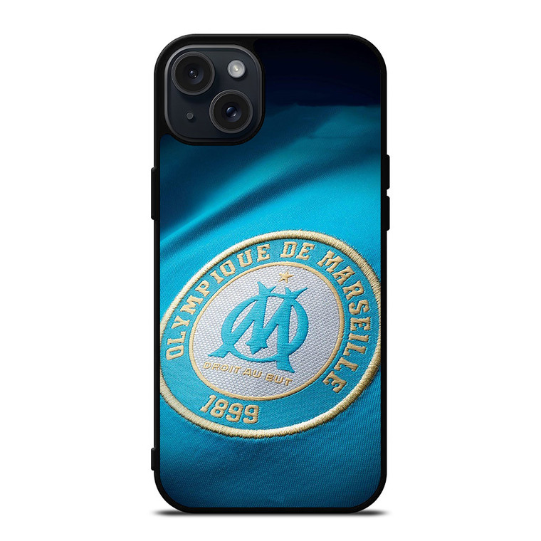 OLYMPIQUE DE MARSEILLE ART LOGO iPhone 15 Plus Case