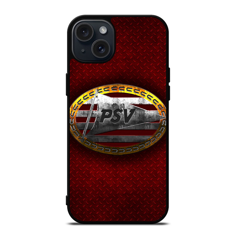 PSV EINDHOVEN METAL ART LOGO iPhone 15 Plus Case