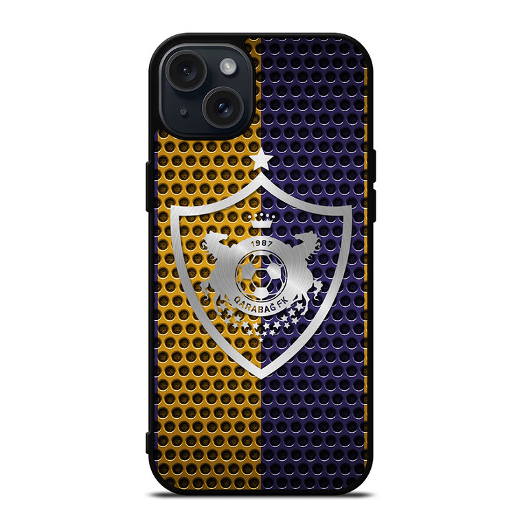 QARABAG FK LOGO ART iPhone 15 Plus Case
