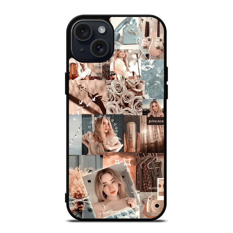 SABRINA CARPENTER BEAUTY COLLAGE iPhone 15 Plus Case