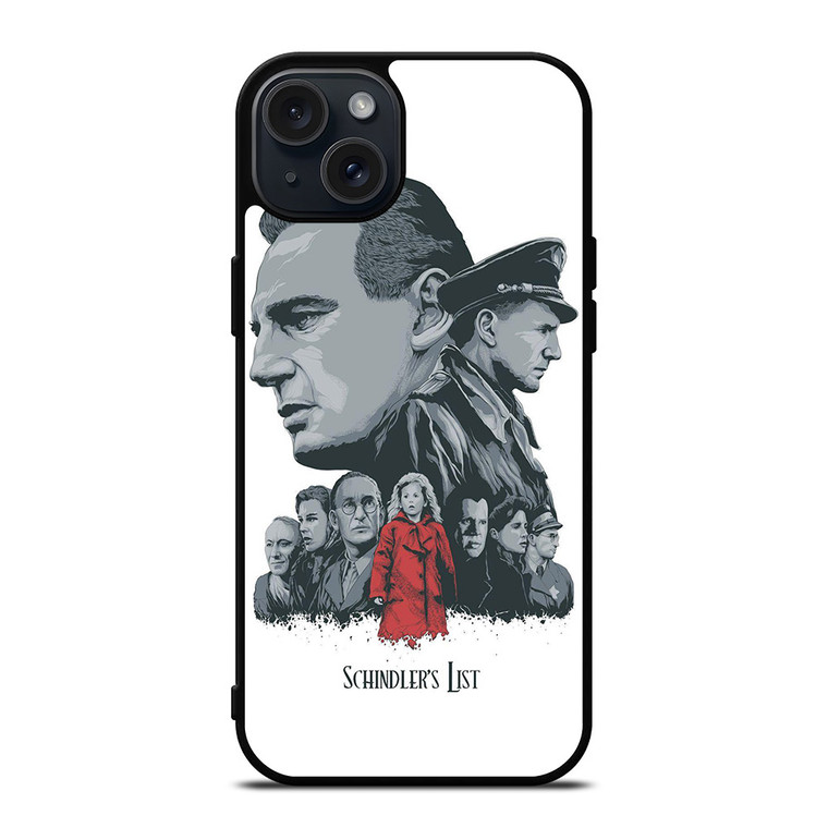 SCHINDLER'S LIST CHARACTERS ART iPhone 15 Plus Case