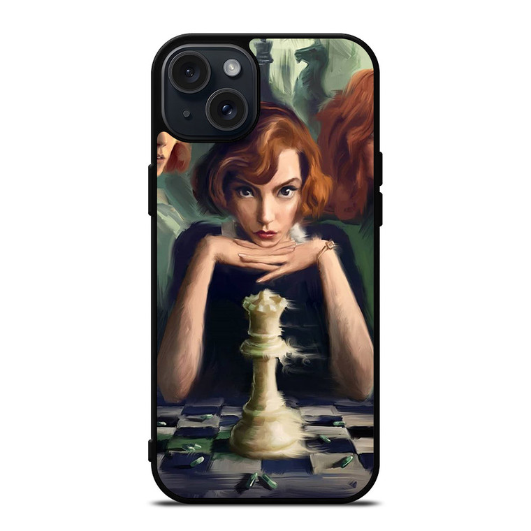 THE QUEEN'S GAMBIT ART iPhone 15 Plus Case